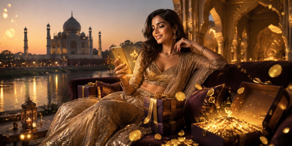 Elegant slot themed with Taj Mahal images